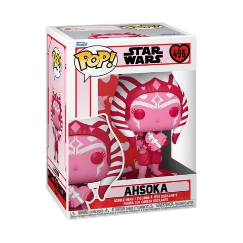 Figurine Funko Pop! N°496 - Star Wars - Valentines S2 - Ahsoka